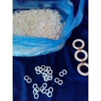 Гачок з'єднувальний білий 100 шт., пластмаса